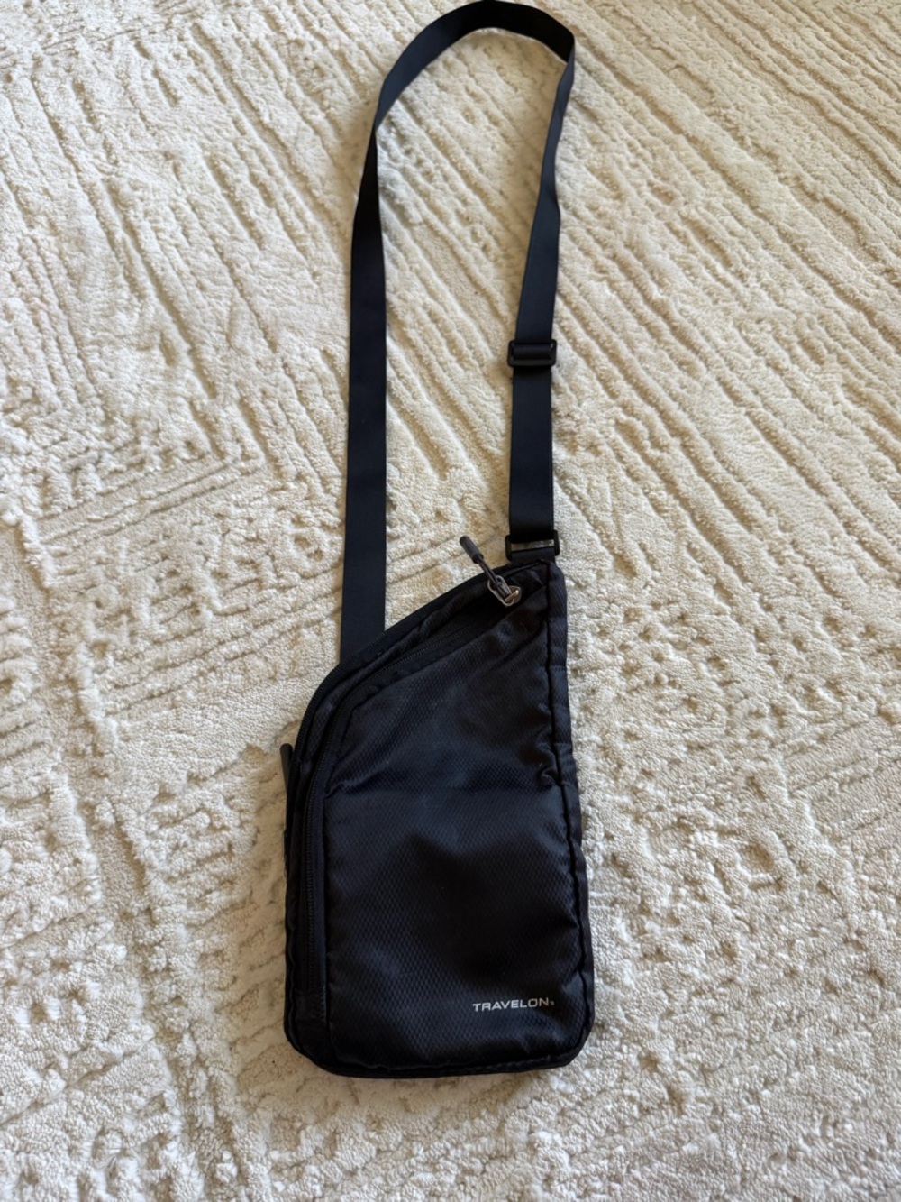 Travelon crossbody bag nylon travel purse adjustable strap